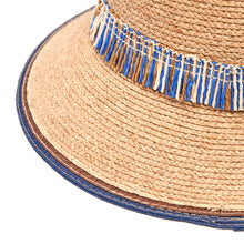 Load image into Gallery viewer, Marcella Raffia Braided Sun Hat