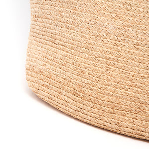 Astrid Raffia Braided Boucle Beach Bag