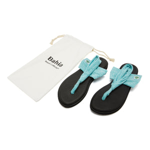 The Ahia Sandals - Seafoam Green