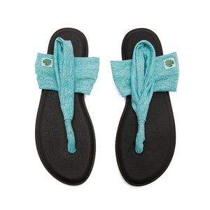 The Ahia Sandals - Seafoam Green